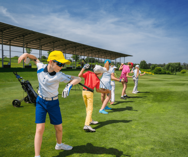 Kids golf performance training